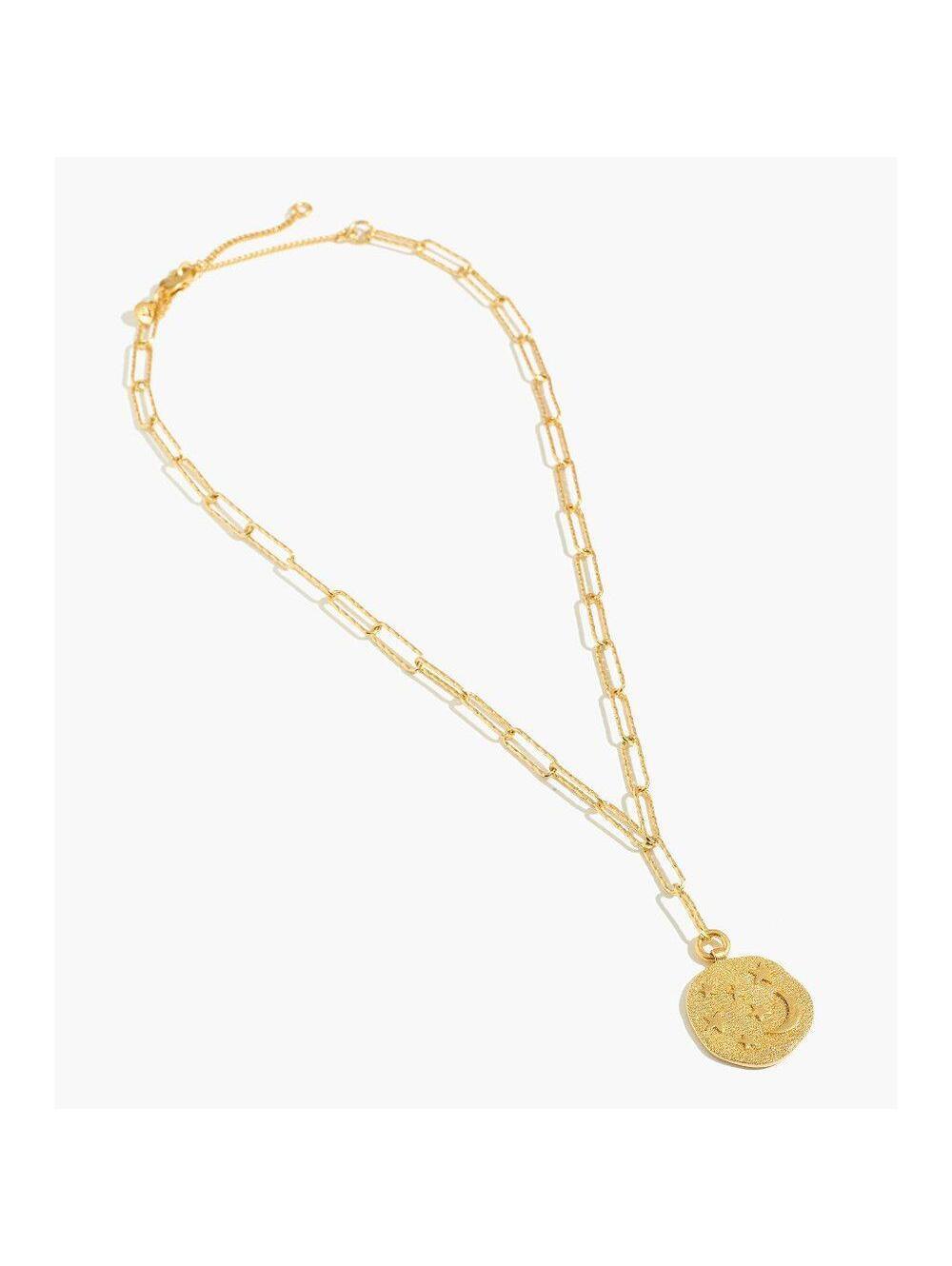 Madewell Shimmer Disc Pendant Necklace - Picture 5 of 9